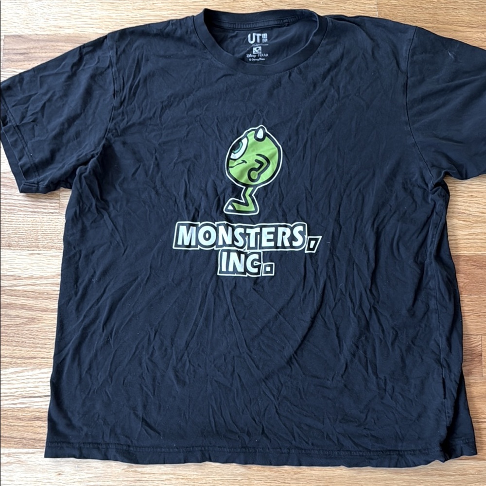 Disney/Pixar Black ‘Monsters Inc’  T-Shirt (XL)